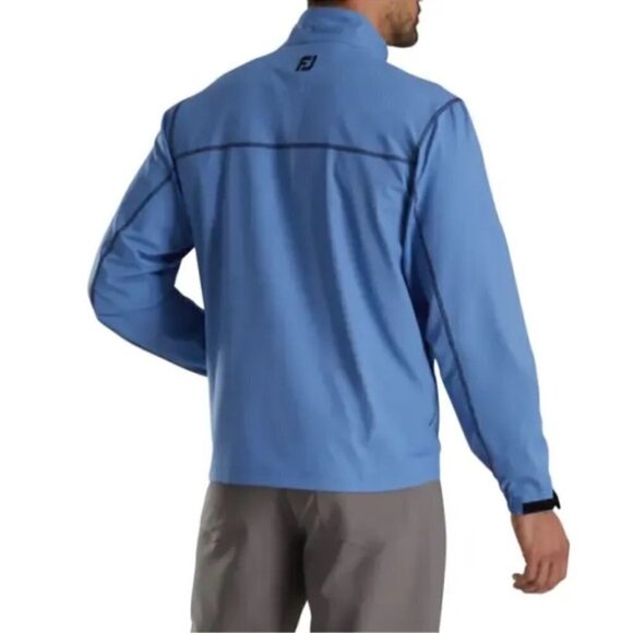 FootJoy Men's Sport 1/2 Zip Performance Golf Windshirt (S) Indigo Blue #28203 - Picture 3 of 14